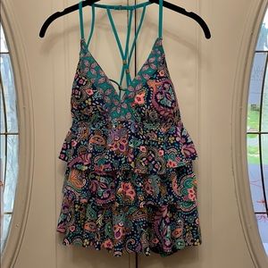 Catalina bathing suit top sz lg